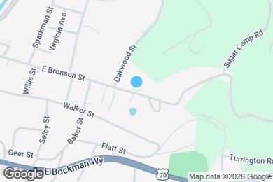 Map image of the property - 416 E Bronson St