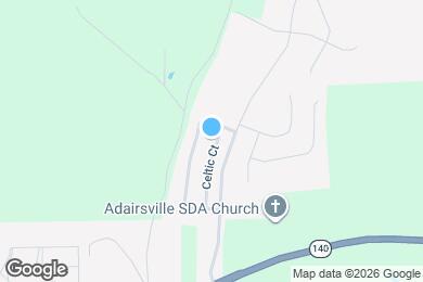 Map image of the property - 45 Celtic Ct