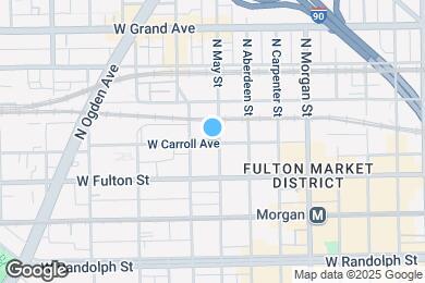 Map image of the property - 1134 W Carroll Ave