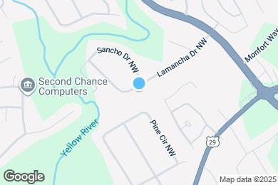 Map image of the property - 1734 Lamancha Dr NW