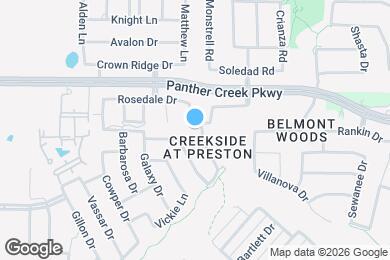 Map image of the property - 13291 Guerin Dr