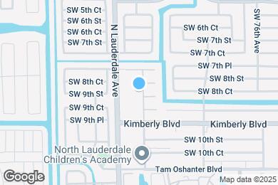 Map image of the property - 890A SW 80th Ave