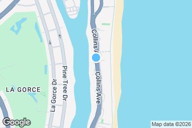 Map image of the property - 5750 Collins Ave