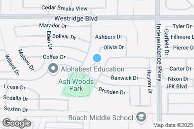 Map image of the property - 2105 Lanshire Dr