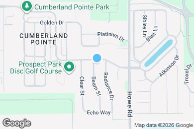 Map image of the property - 15322 Beam St