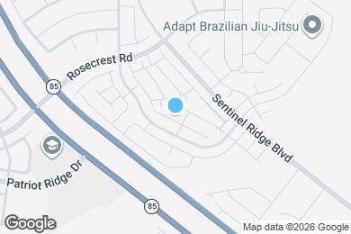Map image of the property - 14497 S Ronan Ln