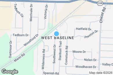 Map image of the property - 9307 Southwest Dr