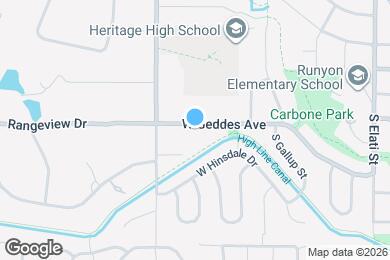 Map image of the property - 1472 W Geddes Ave
