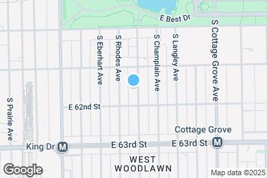 Map image of the property - 6134 S Saint Lawrence Ave