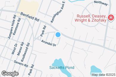 Map image of the property - 548 Arundel Dr