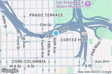 Map image of the property - 1643 Sixth Ave