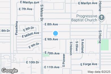 Map image of the property - 462 E 9th Ave