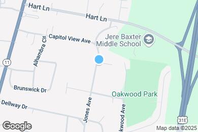 Map image of the property - 2741 Jones Ave