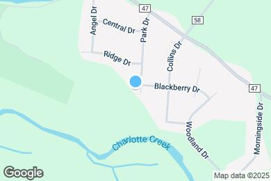 Map image of the property - 150 Park Dr