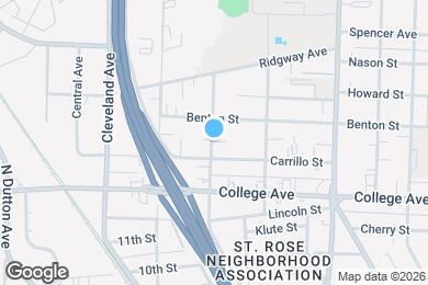 Map image of the property - 1214 Morgan St