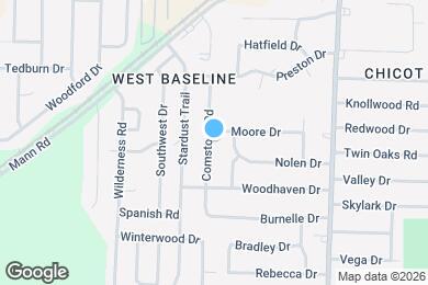 Map image of the property - 9601 Comstock Rd