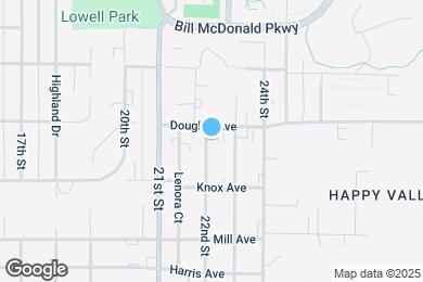 Map image of the property - 1007 22nd St