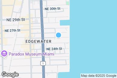 Map image of the property - 520 NE 26th St