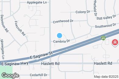 Map image of the property - 1519 Cambria Dr
