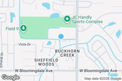 Map image of the property - 856 Creekway Ct