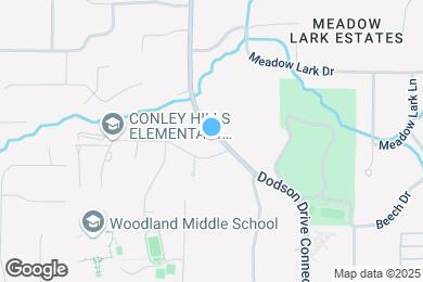 Map image of the property - 3113 Dodson Dr