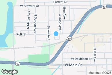 Map image of the property - 550 Battle Ave