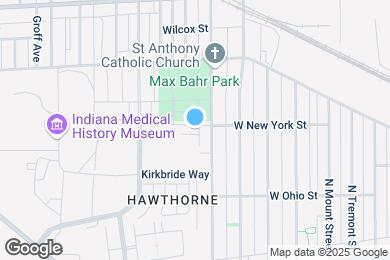 Map image of the property - 2903 W New York St