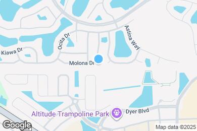 Map image of the property - 3600 Molona Dr