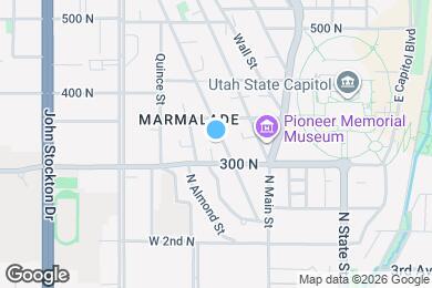 Map image of the property - 323 N Center St