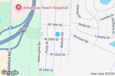 Map image of the property - 10114 W 20th St