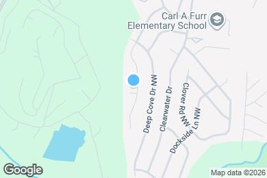 Map image of the property - 2870 Island Point Dr NW