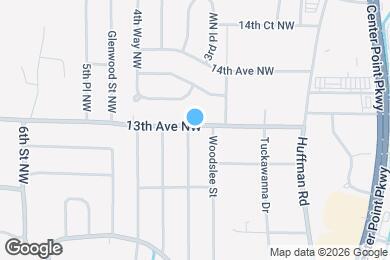 Map image of the property - 213 13th Ave NW