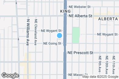 Map image of the property - 4622 NE Garfield Ave.