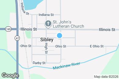 Map image of the property - 137 E Columbus St