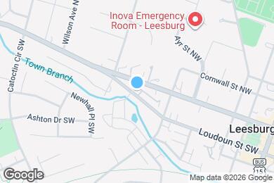 Map image of the property - 334 Loudoun St SW