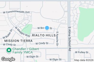 Map image of the property - 1220 W Butler Dr