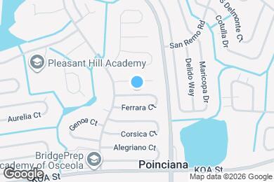 Map image of the property - 311 Ferrara Ct