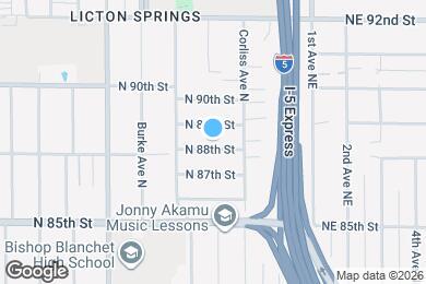 Map image of the property - 2134 N 88th St