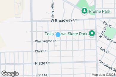 Map image of the property - 505 N 4th Ave