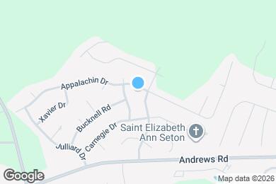 Map image of the property - 805 Appalachin Dr