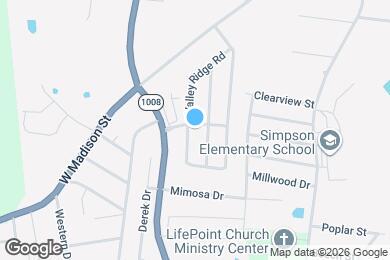 Map image of the property - 1201 Autumn Oaks Dr