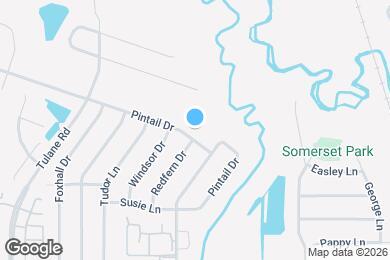 Map image of the property - 2621 Pintail Dr