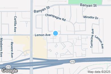 Map image of the property - 10655 Lemon Ave