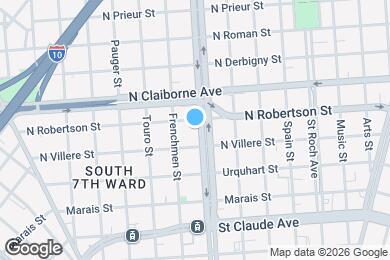 Map image of the property - 1426 Elysian Fields Ave