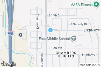 Map image of the property - 14522 E 13th Ave