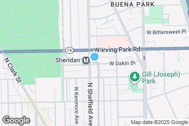 Map image of the property - 962 W Dakin St