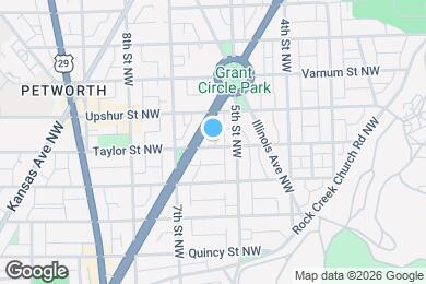 Map image of the property - 525 Taylor St NW