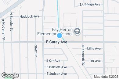 Map image of the property - 3212 E Carey Ave