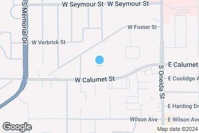 Map image of the property - The Ridge on Calumet 2010