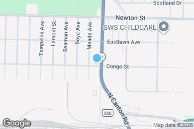Map image of the property - 2255 Congo St